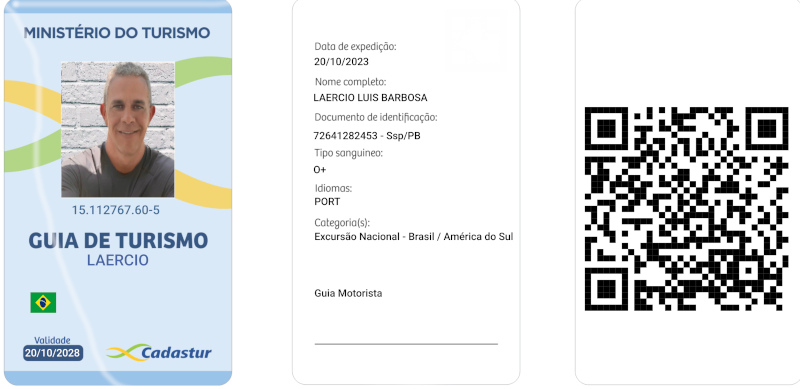 cracha do Guia Laercio