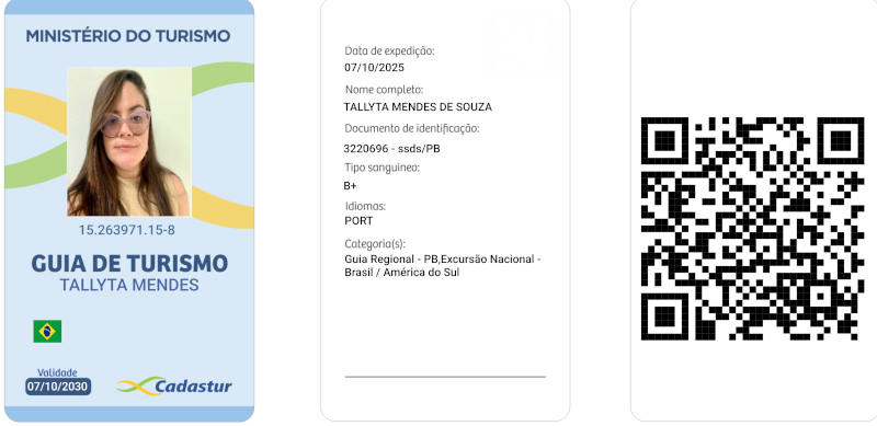 cracha da guia Tallyta